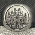 Anello in Acciaio Milano - deciccoartstudio.com