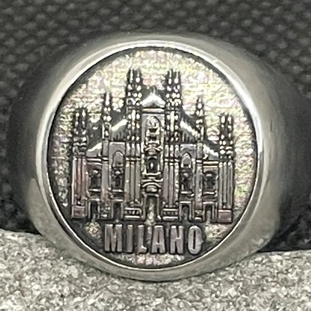 Anello in Acciaio Milano - deciccoartstudio.com