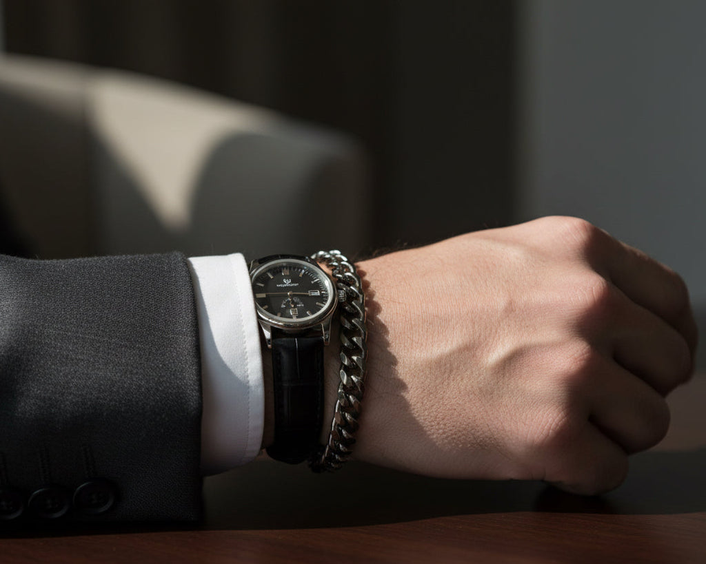 Bracciale Cuban Style 2 - deciccoartstudio.com