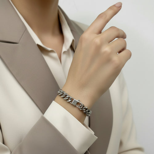 Bracciale Cuban Style 2 - deciccoartstudio.com