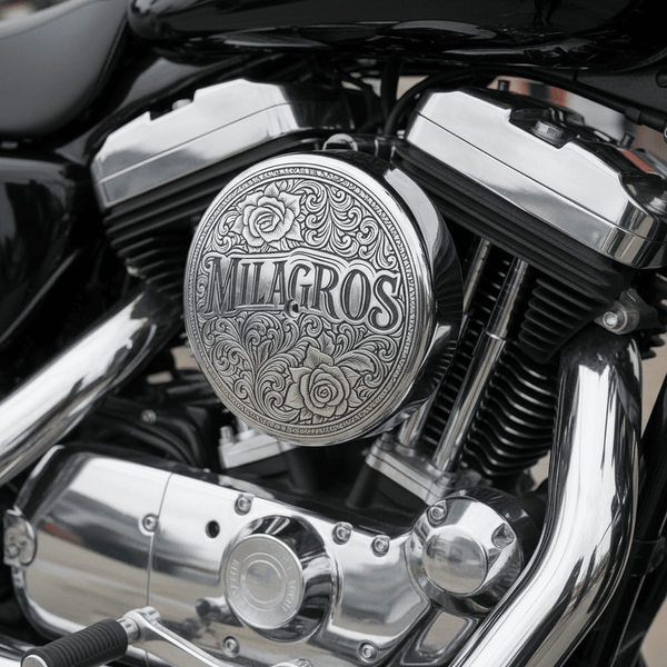 Cover Filtro Aria Harley Flower