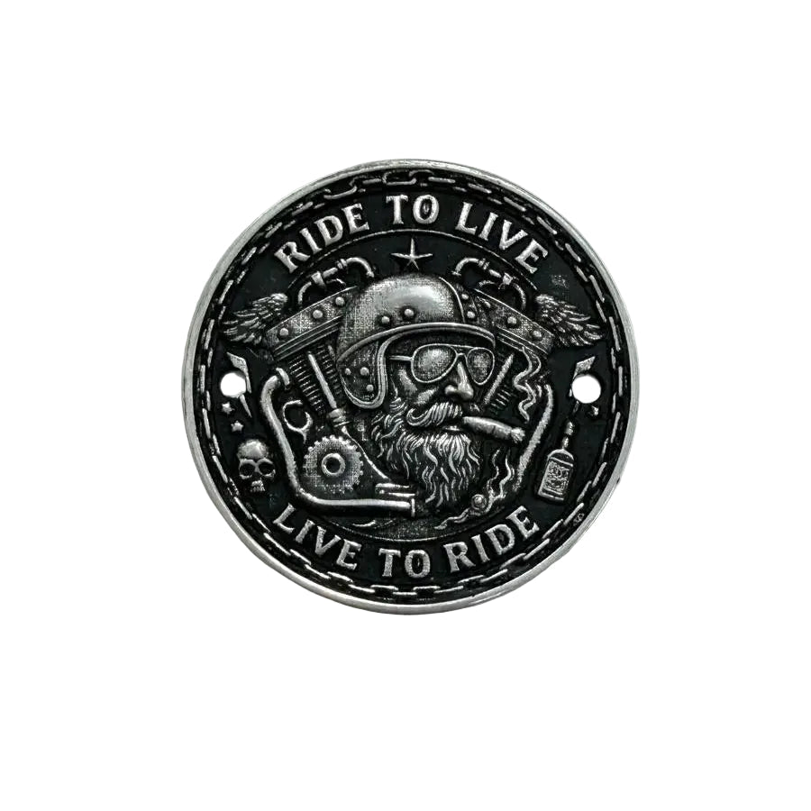 Point Cover Harley - Davidson Milwakee Eight “Ride to Live” - deciccoartstudio.com