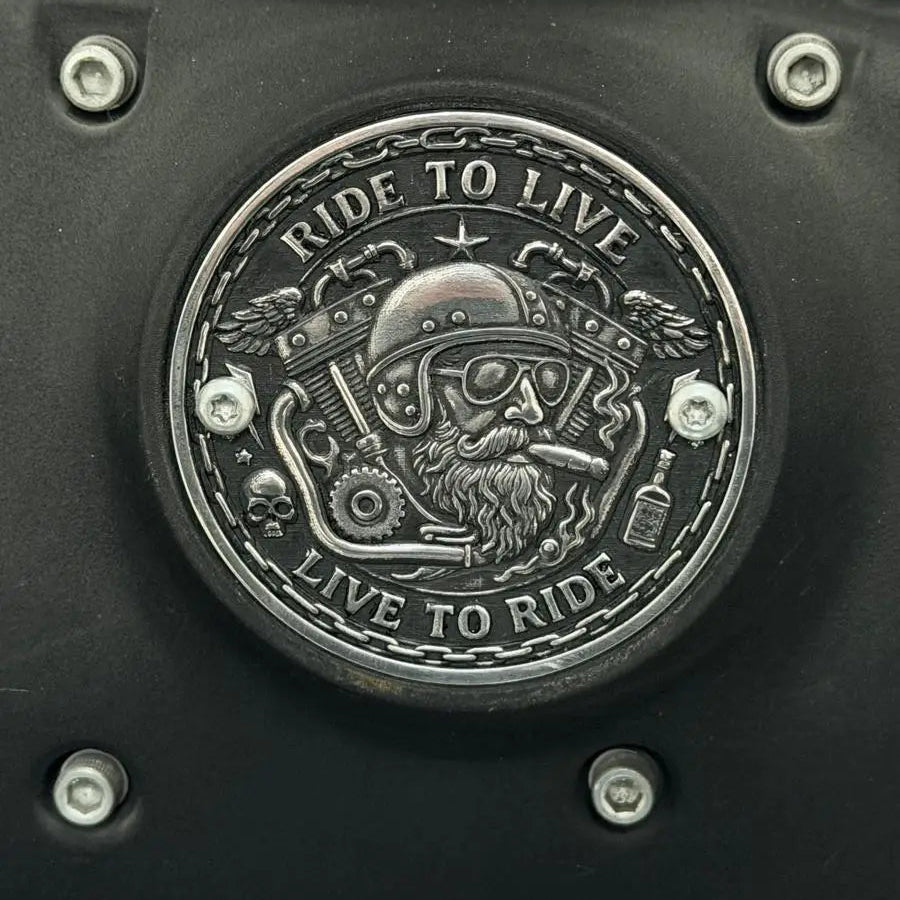 Point Cover Harley - Davidson Sportster “Ride to Live” - deciccoartstudio.com