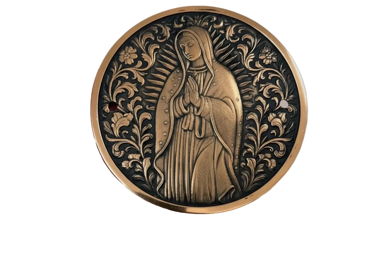 Point Cover Harley Sportster Lady of Guadalupe - deciccoartstudio.com