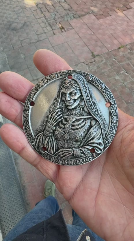Point Cover Harley Softail – “Día de los Muertos”
