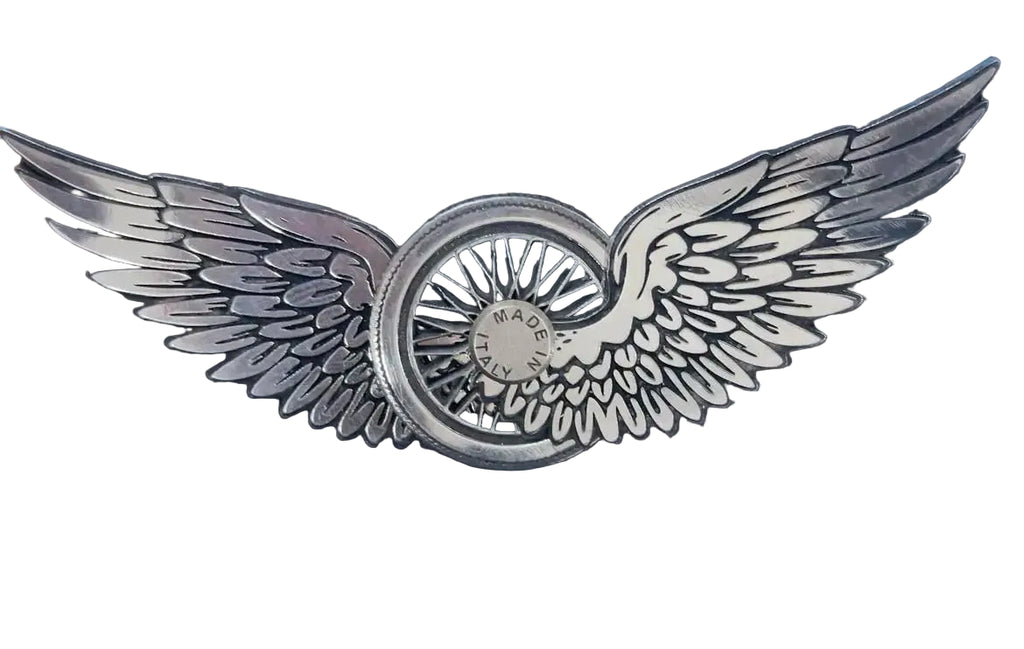 Spilla Ruota e Ali Pin0001 - deciccoartstudio.com