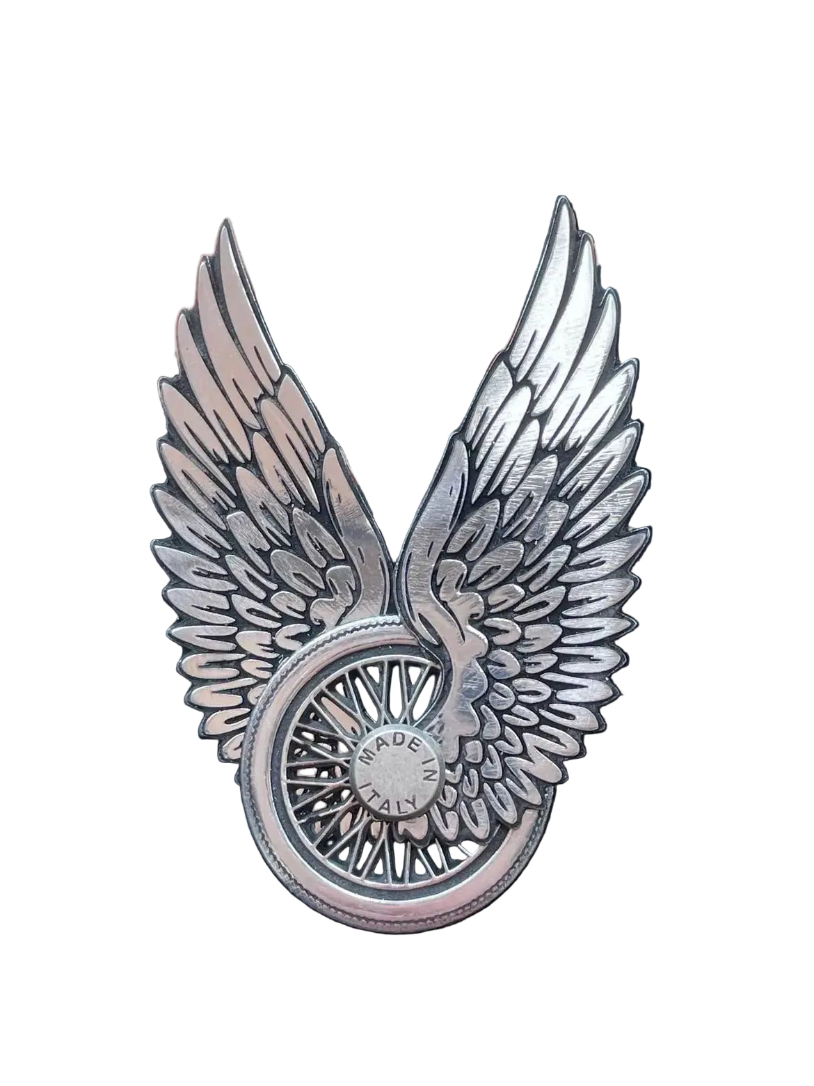 Spilla Ruota e Ali Pin0001 - deciccoartstudio.com