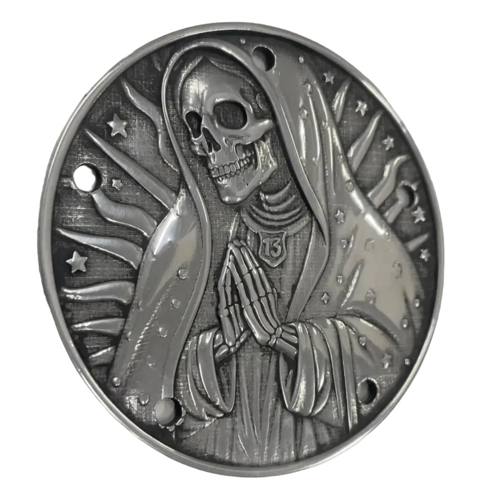 Timing Cover Harley Twin Cam dal 1999/2017 Santa Muerte - deciccoartstudio.com