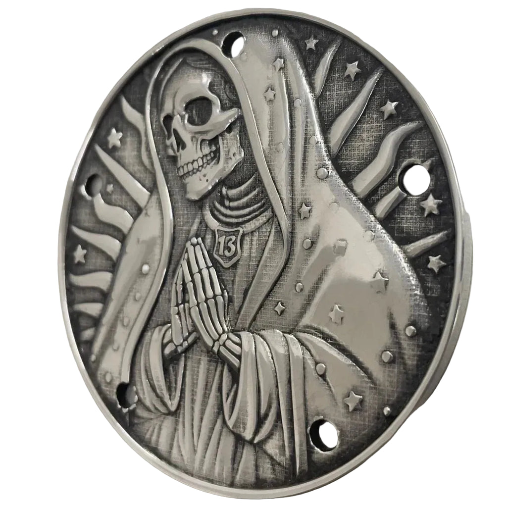 Timing Cover Harley Twin Cam dal 1999/2017 Santa Muerte - deciccoartstudio.com