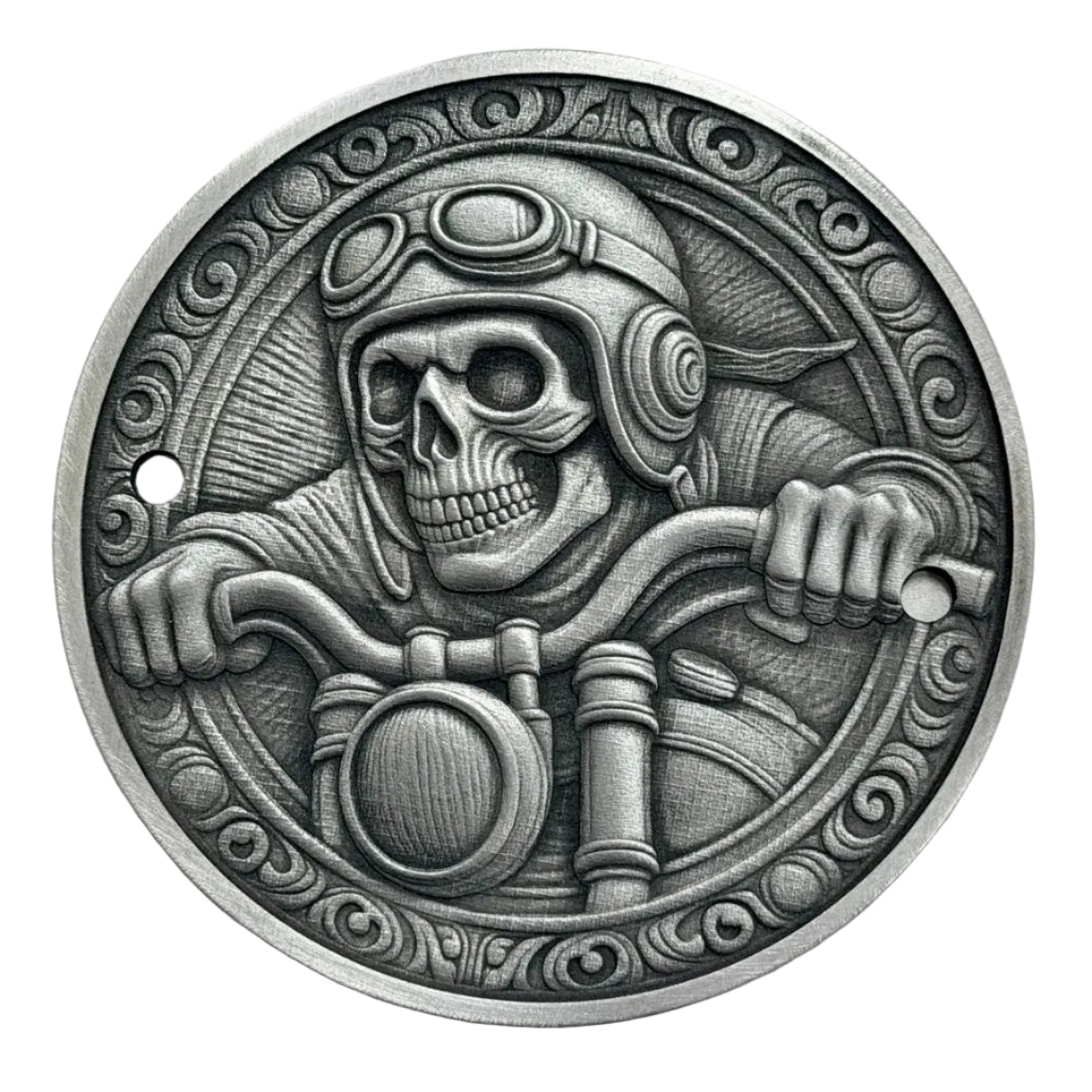 Timing Point Cover Skull Biker - deciccoartstudio.com